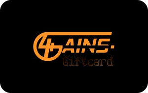 4GAINS GIFT CARD Geschenkgutschein 