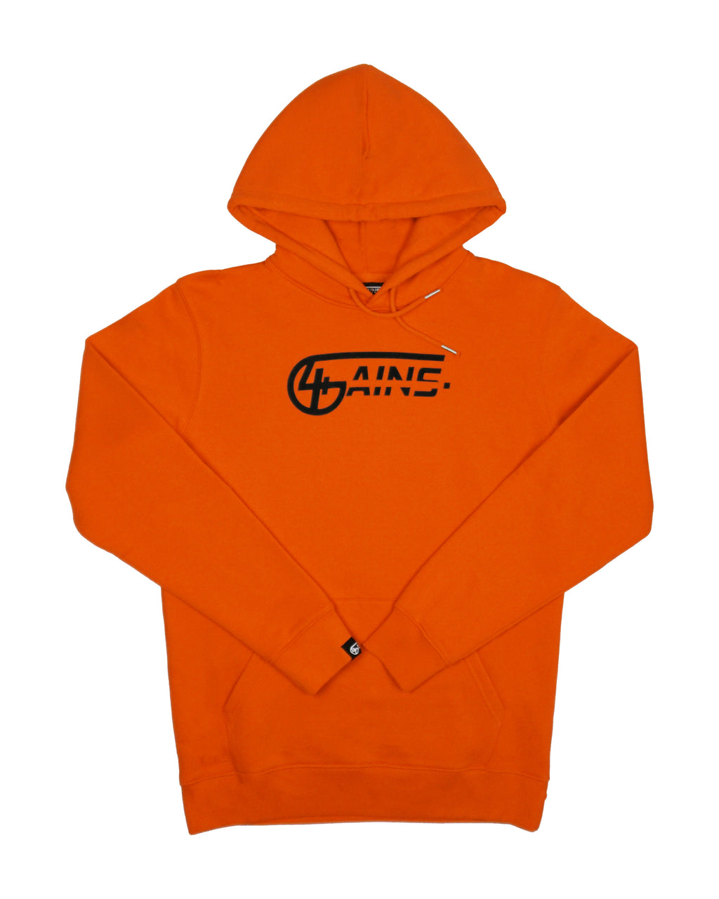 4GAINS unisex Hoodie in orange/black
